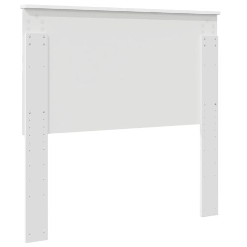 Облегалка за глава с таблото Бяло 100 cm Инженерно дърво