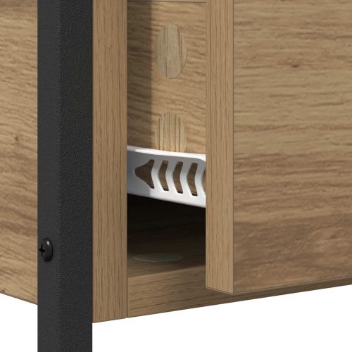 Конзолна маса с чекмедже Дъб 100 x 39 x 78,5 см Инженерно дърво