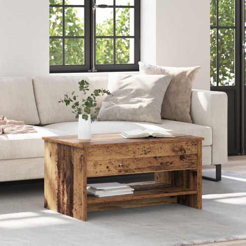 Масичка за кафе Старо дърво 80 x 50,5 x 41,5 см Инженерно дърво