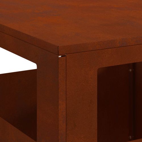 Огнище Кафяво 50 x 50 x 100 cm Стомана