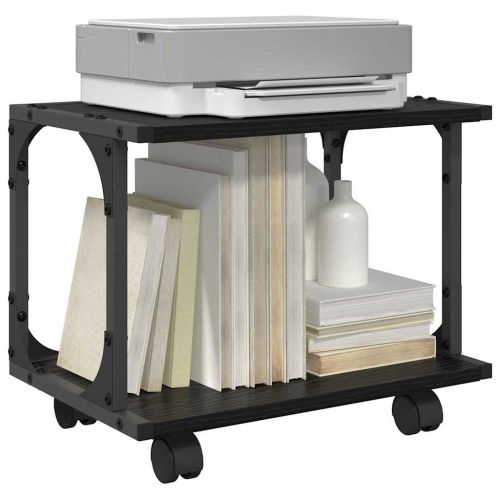 Стойка за принтер Черния дъб 41 x 28 x 33.5 см Инженерно дърво