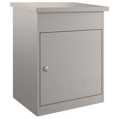 Пощенска кутия за пратки с врата Ръждясало 47.5 x 38 x 59 см