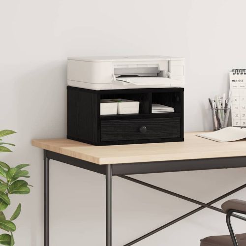 Стойка за принтер Черния дъб 40 x 32 x 24 см Инженерно дърво