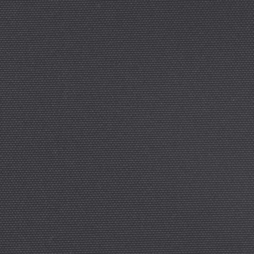 Прибираща се странична тента, черна, 120x500 см