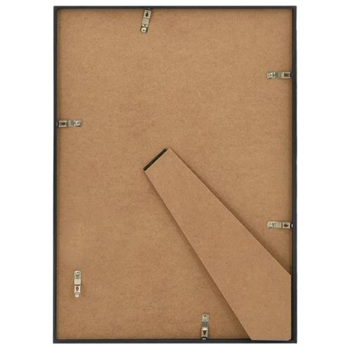 Фоторамки за колаж, 3 бр, за маса, черни, 15x21 см, MDF
