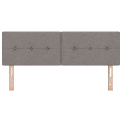 LED глава С LED лентисти светлини Таупе 144 см Полиестер