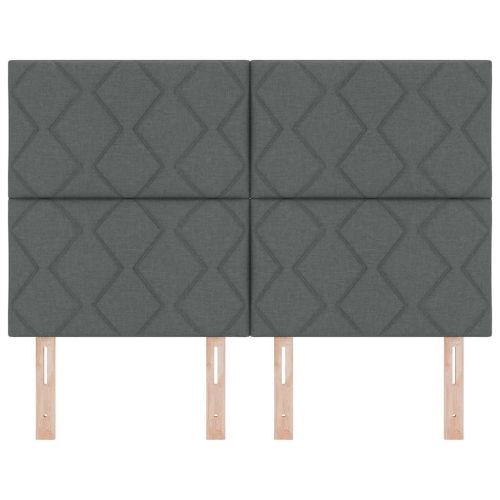 Облегалка за глава Сив 160 cm текстил