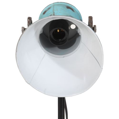 Подова лампа 25 W винтидж състарено синьо 35x35x65/95 см E27