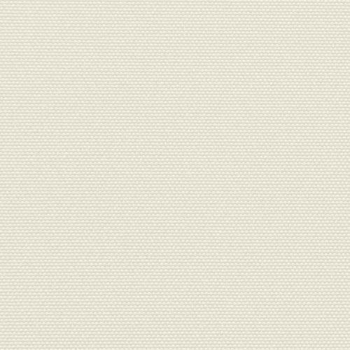 Прибираща се странична тента, кремава, 100x500 см