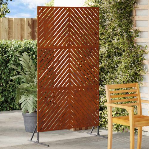 Екран за уединение Сив 100 x 50 x 180 см Стомана