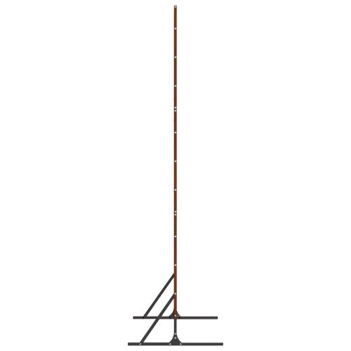 Екран за уединение Сив 100 x 50 x 180 см Стомана