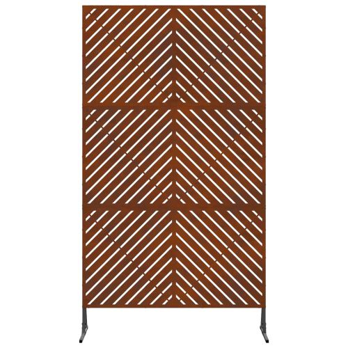 Екран за уединение Сив 100 x 50 x 180 см Стомана