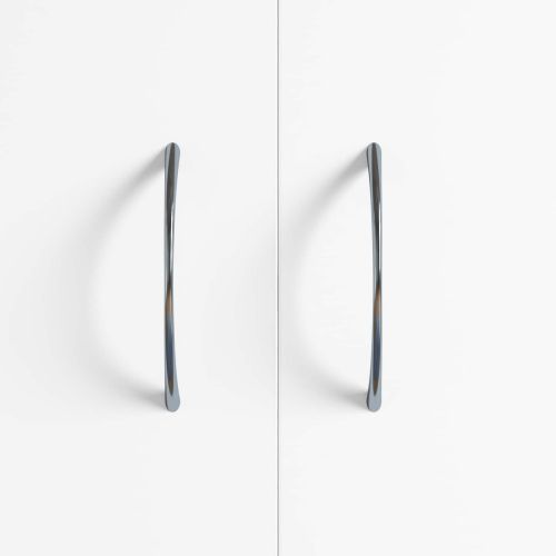 Дръжка 1385 pcs Сребрист 107 x 3.6 x 23 мм Неръждаема стомана