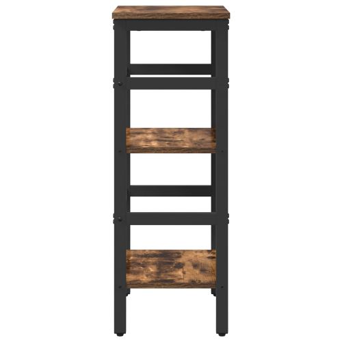 Рафт за книги Димян дъб 40 х 29,5 х 81 см Инженерно дърво