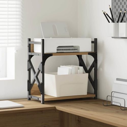 Стойка за принтер Дъб 40 x 20 x 40 см Инженерно дърво