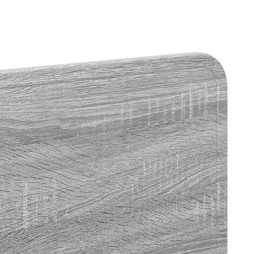 Облегалка за глава Сив Сонома 200 cm Инженерно дърво