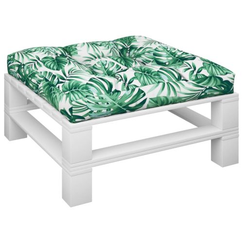 Палетна възглавница за диван, на листа, 70x70x12 см