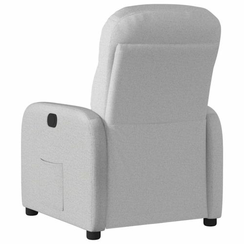 Recliner Chair Cloud Grey Fabric