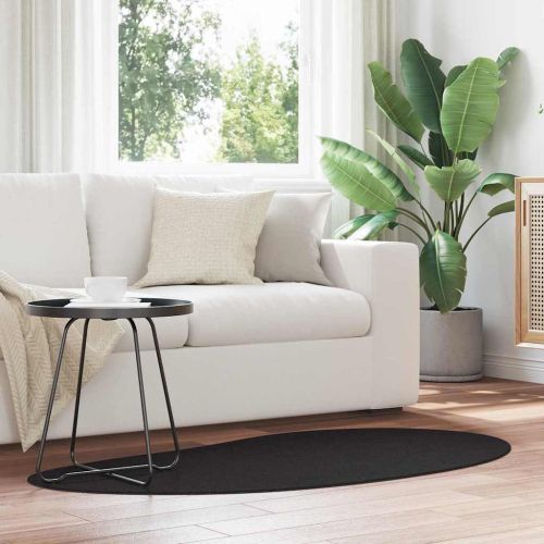 Килими за помещение HUARTE Черно 80 x 150 cm Полиестер