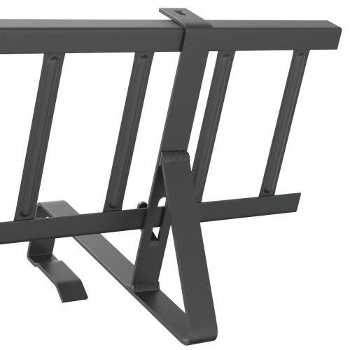 Снегозадържател за покрив Антрацит 800 x 29,5 x 34,5 см Стомана