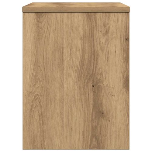 Нощно шкафче, дъб артизан, 40x30x40 см, инженерно дърво