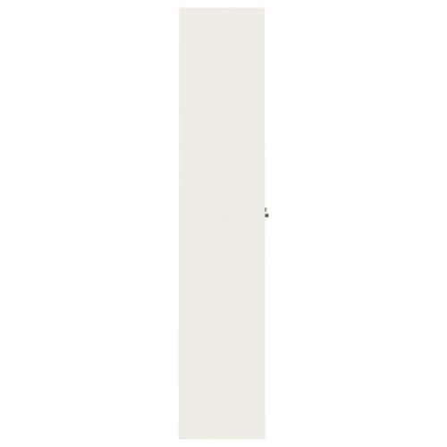 Шкаф за папки бял 105x40x180 см стомана