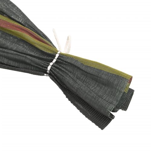 Пясъчни торби, 10 бр, тъмнозелени, 103x25 см, HDPE