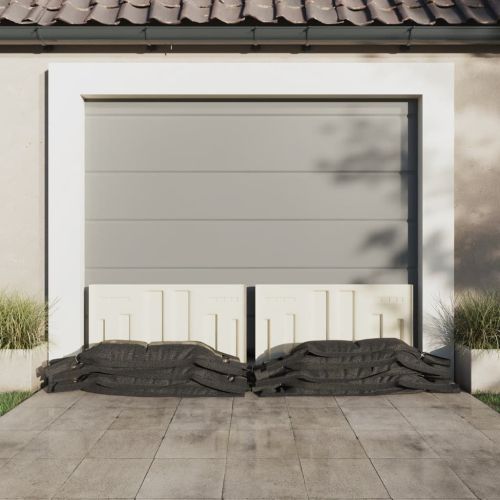 Пясъчни торби, 50 бр, тъмнозелени, 103x25 см, HDPE