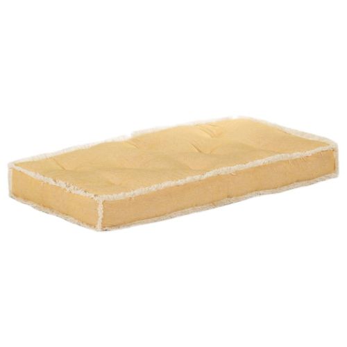 Възглавница за палетен диван, жълта, 73x40x7 см