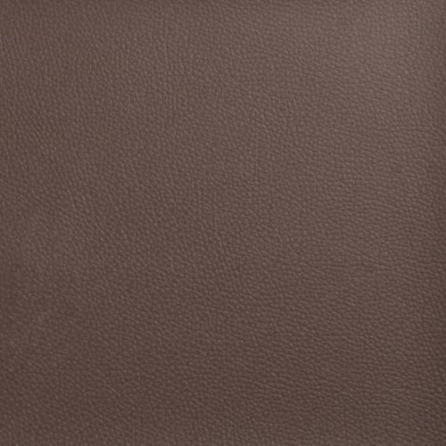 Наклоняем стол с поставка за крака, кафяв, изкуствена кожа