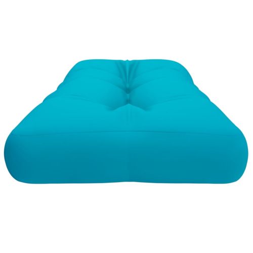 Палетна възглавница, тюркоаз, 120x40x12 см, текстил