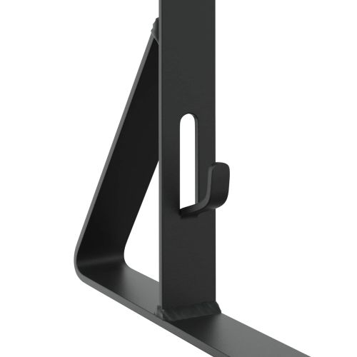 Поддръжка на снегозащита 2 pcs Черно 29,5 x 3 x 34,5 см Стомана