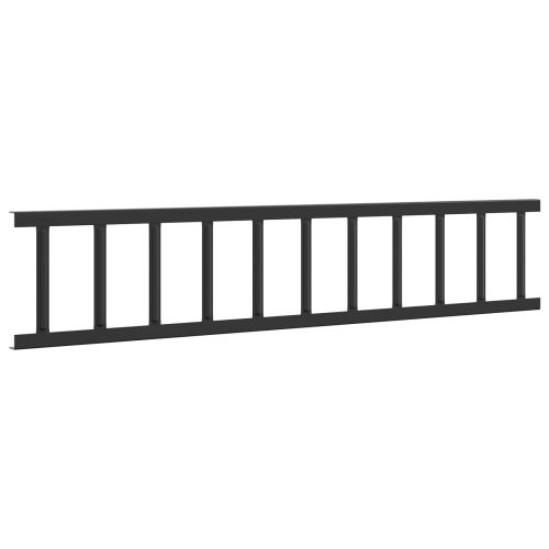 Снегозадържател за покрив 1200 x 2,5 x 20 см Стомана