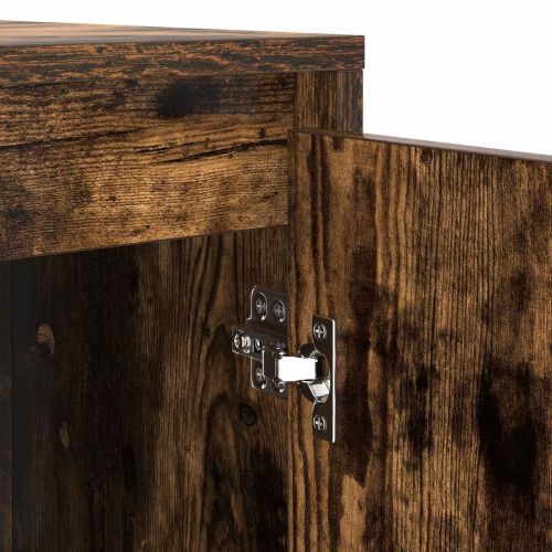 Шкаф за пералня Димян дъб 87 x 60 x 89 см Инженерно дърво