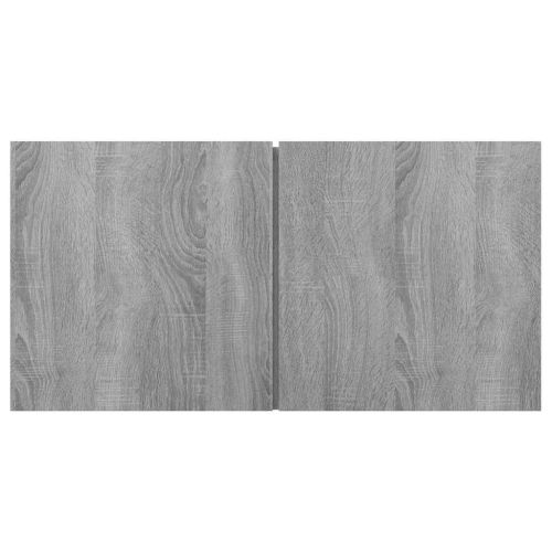 Висящ шкаф, сив сонома, 3 бр, 60x30x30 см, инженерно дърво