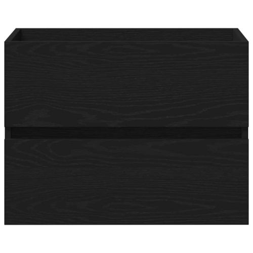 Шкаф за мивка в баня с чекмедже Черния дъб 60 x 38,5 x 45 cm