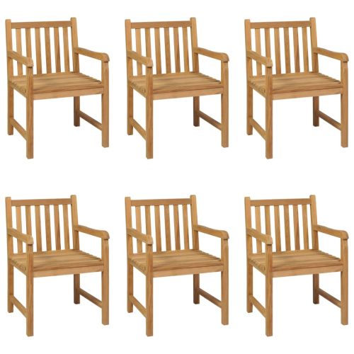 Градински комплект за хранене, 7 части, 200x100 см, масивно тиково дърво