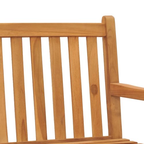 Градинска пейка, 180 см, тиково дърво масив