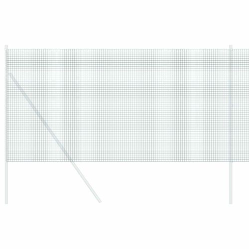 Заварена мрежа ограда Зелен 1.4 x 10 m