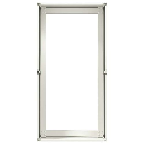 Кашпа, бяла, 40x80x40 см, студеновалцувана стомана