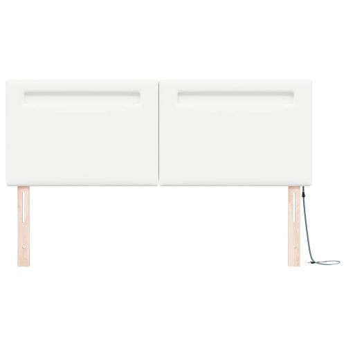 LED глава Бяло 160 cm Изкуствена