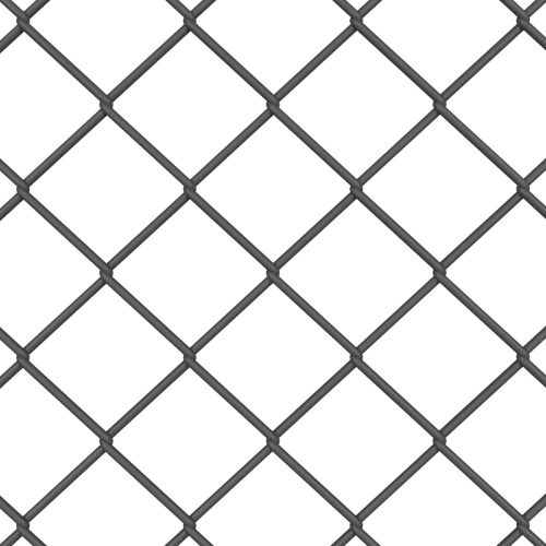 Оградa от мрежа Сив 10 x 0,8 м Стомана