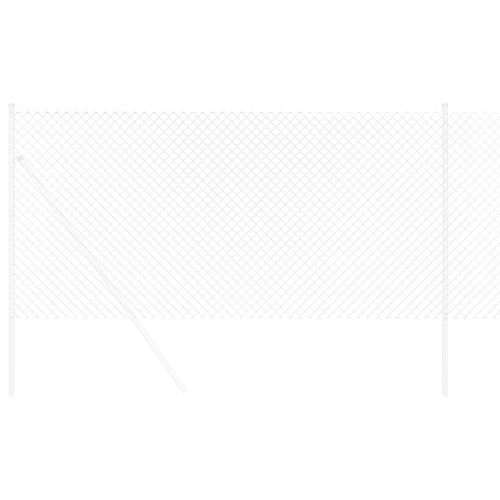 Оградa от мрежа Сребрист 10 x 1,2 м Поцинкована стомана