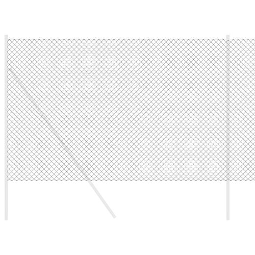 Оградa от мрежа Сив 10 x 1,6 m Стомана