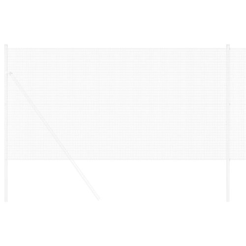 Заварена мрежа ограда Сребрист 1.5 x 10 m