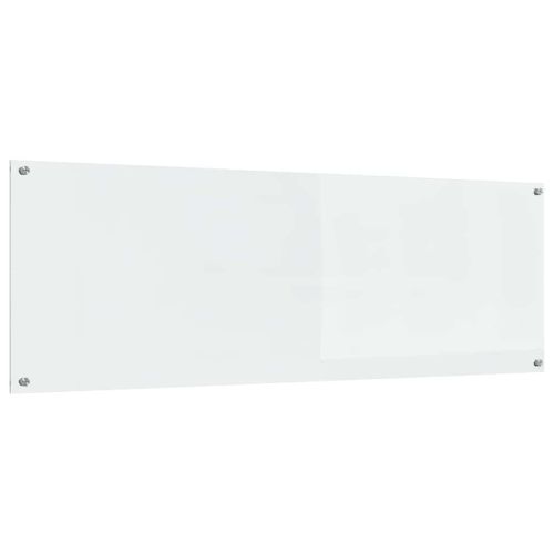 Кухненски гръб 2 pcs Прозрачен 120 x 40 cm закалено стъкло