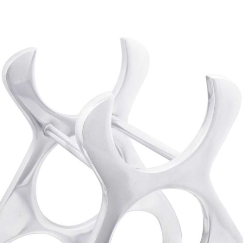 Винен рафт Сребрист 23 x 14 x 28 см Алуминий