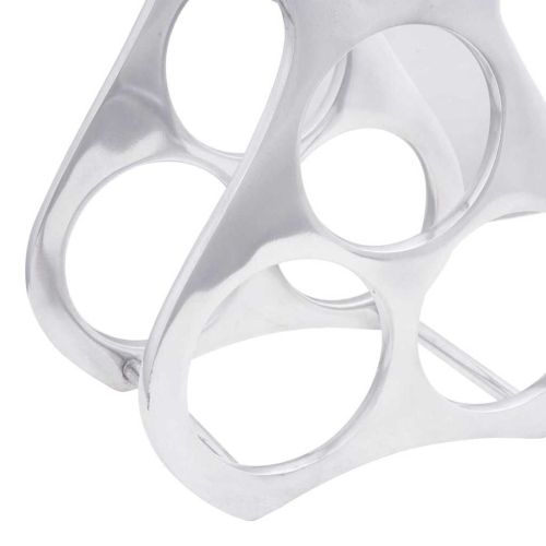 Винен рафт Сребрист 23 x 14 x 28 см Алуминий