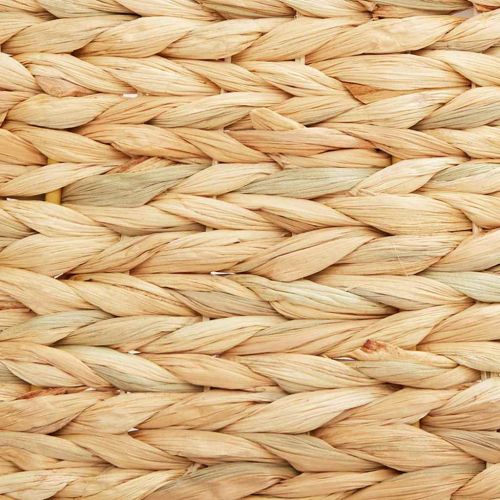 Коло за коледно дърво Кафяво 90 x 90 x 28 cm Воден хиацинт