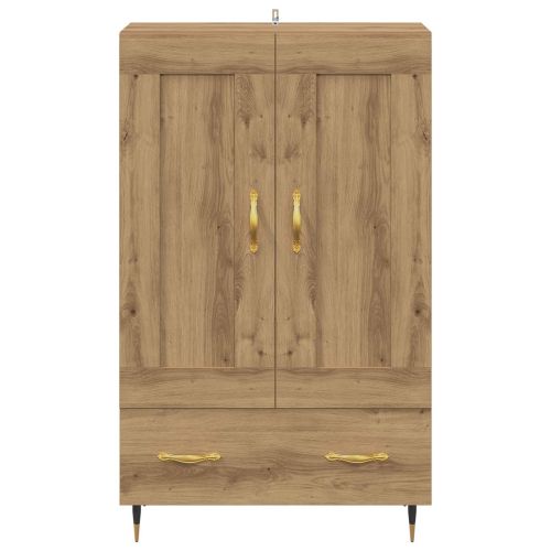 Висок шкаф с чекмедже Дъб 69,5 x 31 x 115 см Инженерно дърво